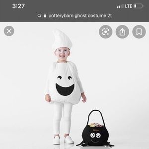 Pottery Barn Kids ghost costume